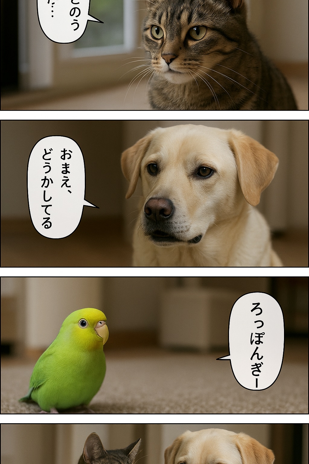 いぬとねこといんこ36