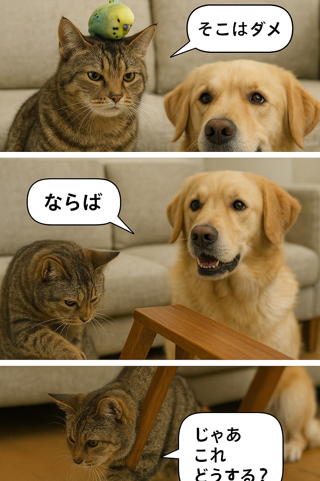 いぬとねこといんこ36