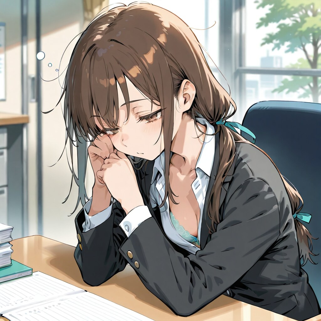 業務中のうたた寝