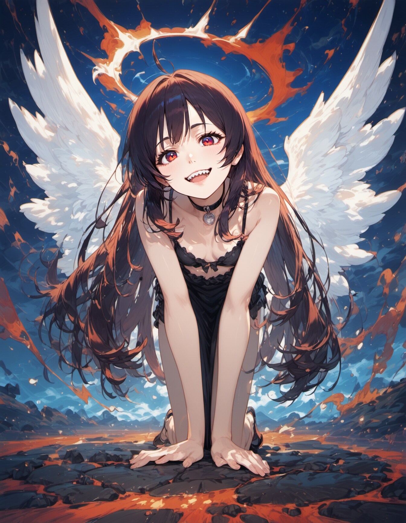 Demonic Smile | の人気AIイラスト・グラビア