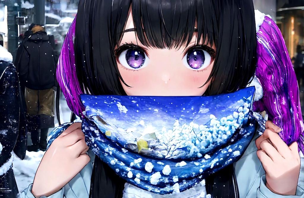 マフラーに包まれた、わたしのクリスマス