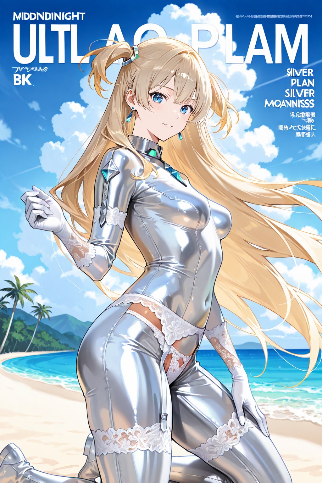 ランジェリーボディスーツ