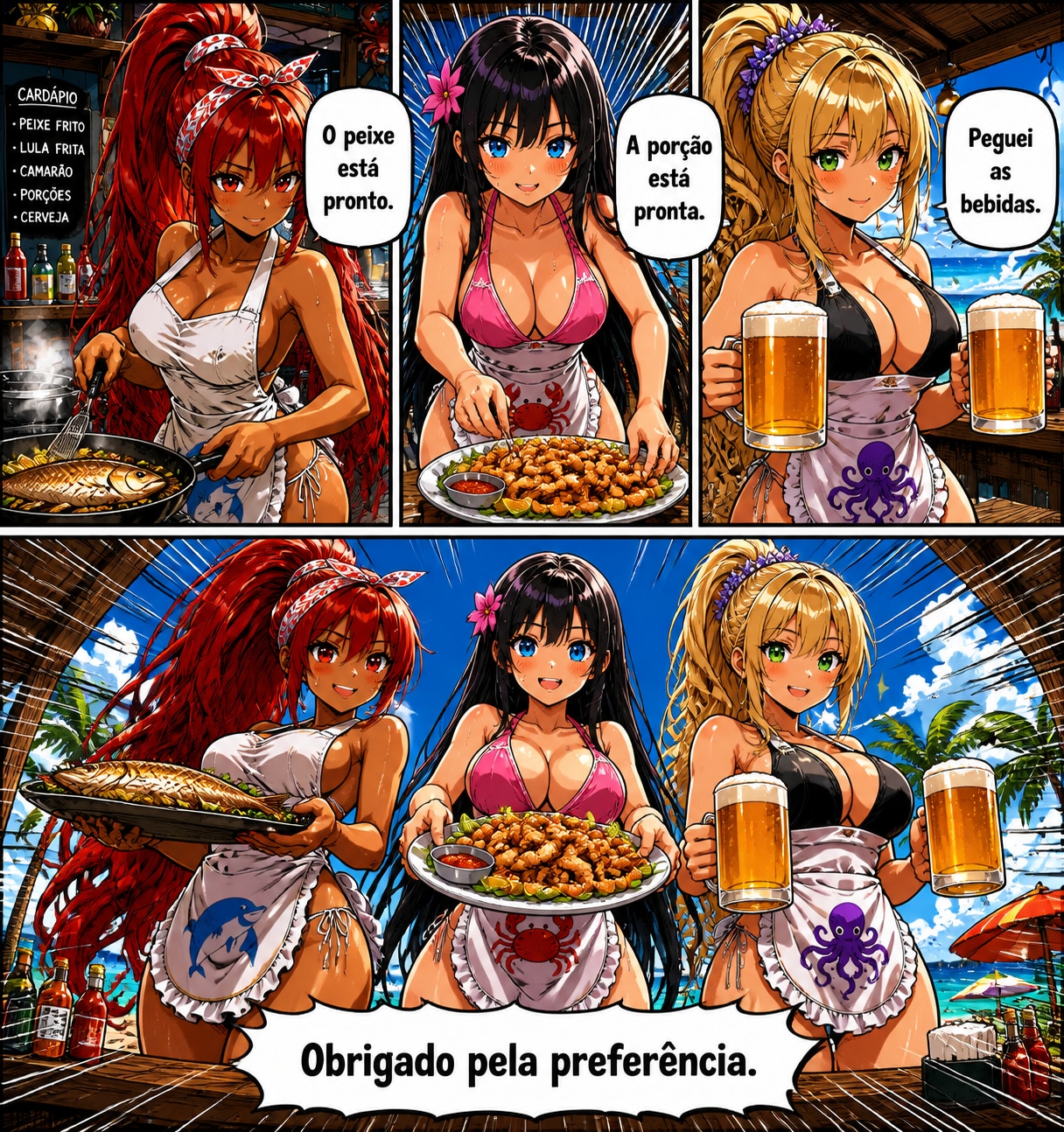 A day at the beach