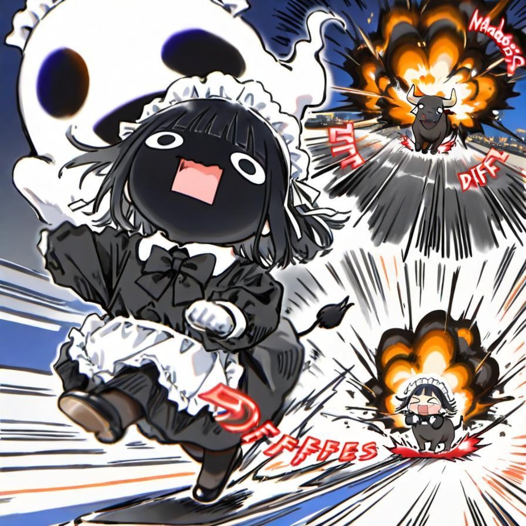 黒 毛 え ら い こ っ ち ゃ 牛 🐂💨💥💥💥