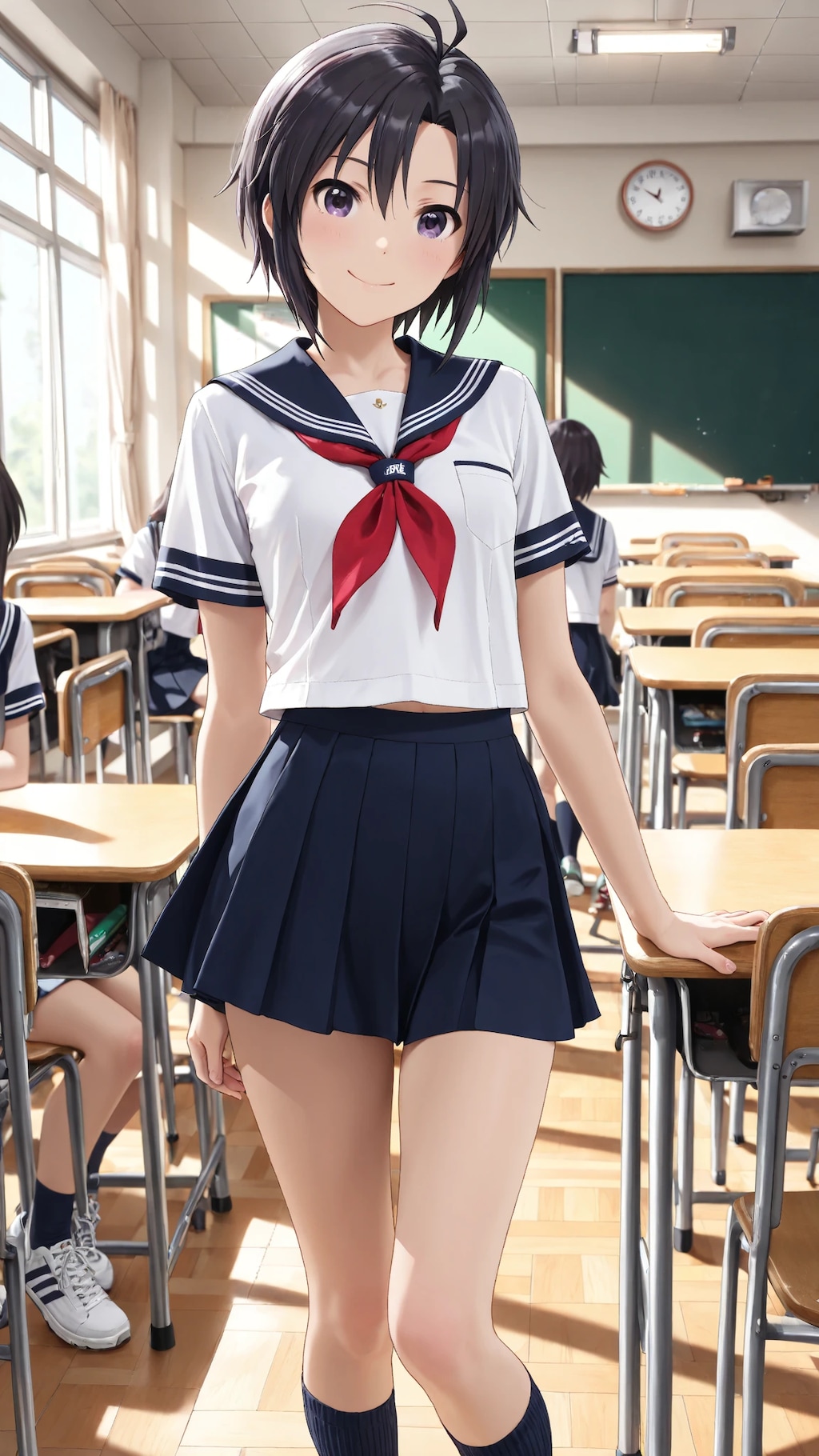 アイドルマスター　菊地真　セーラー服　🐲