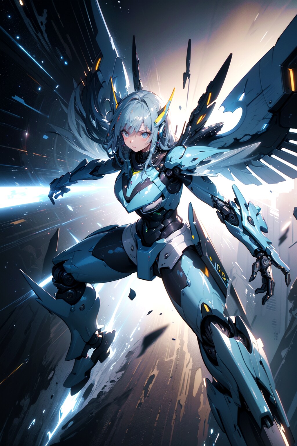メカ娘08 | の人気AIイラスト・グラビア