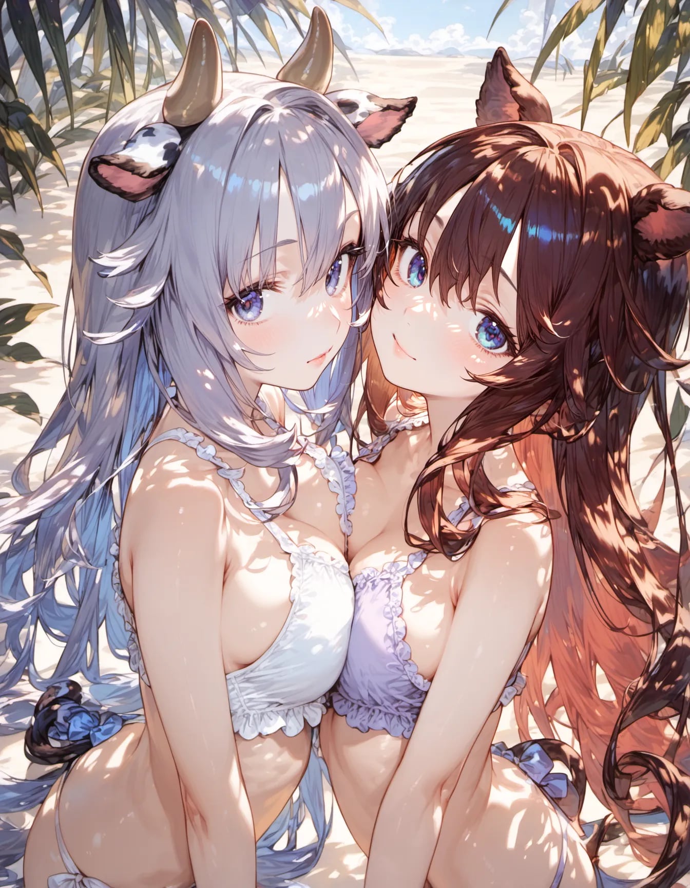 Twin Spirits of the Summer Shore