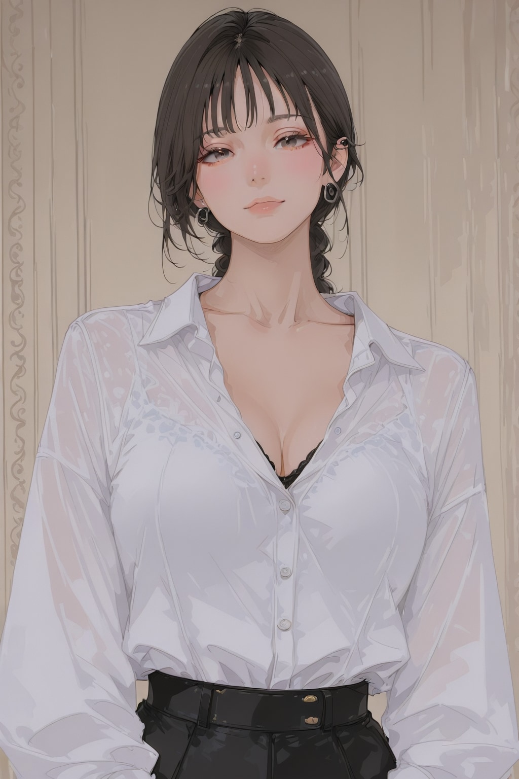 photorealistic lady
