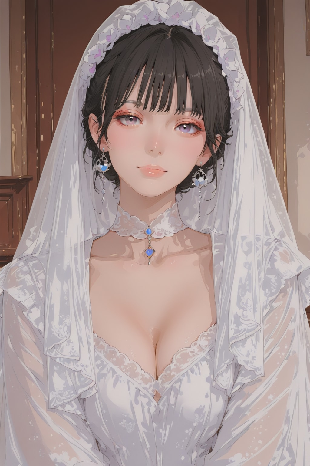 photorealistic lady
