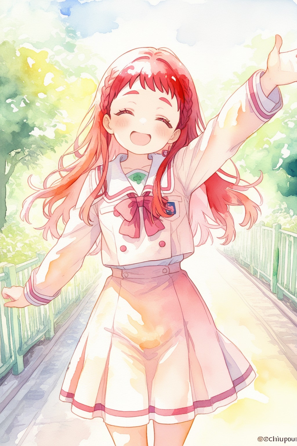 今から入学式♪