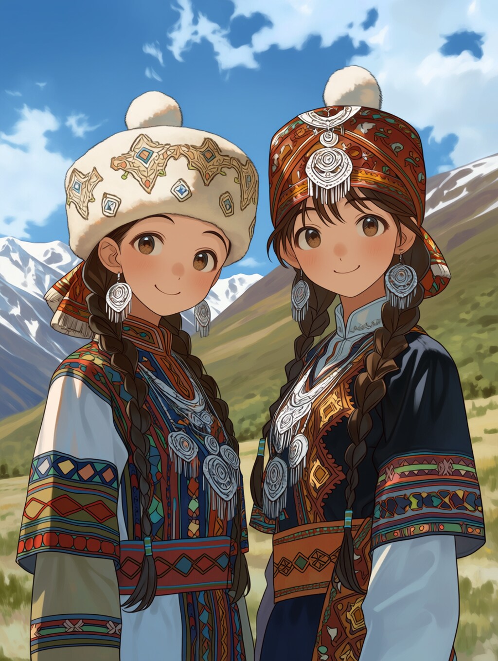草原少女198