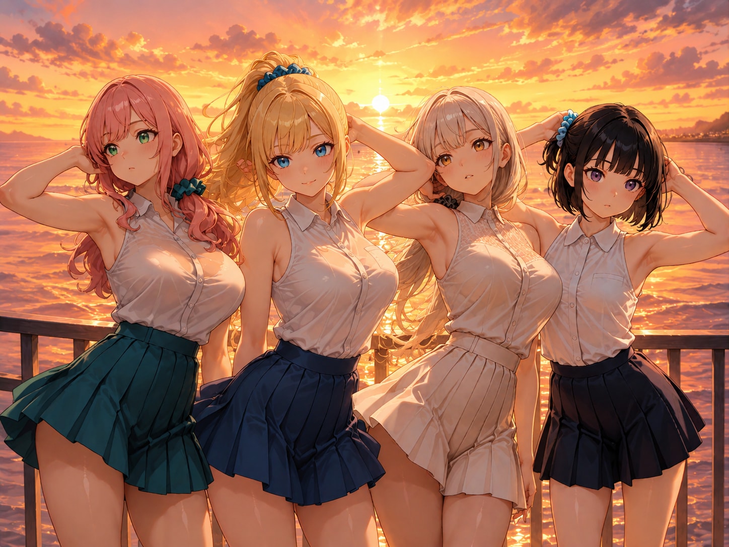 夕日キレイ♡