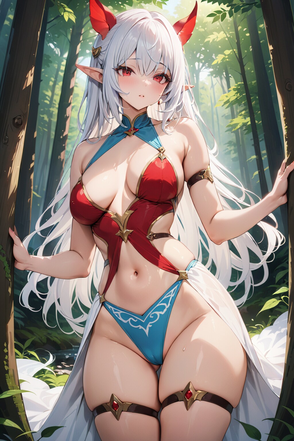 かわいい森のエルフ