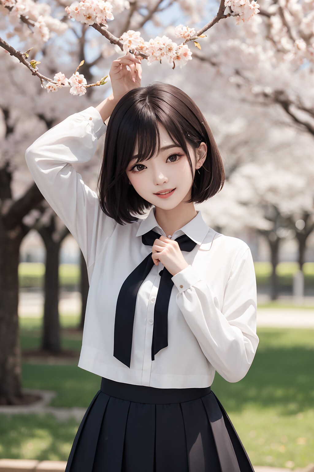 花見に来た🌸