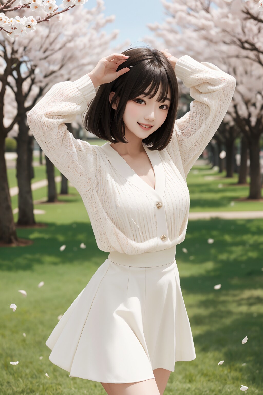 花見に来た🌸