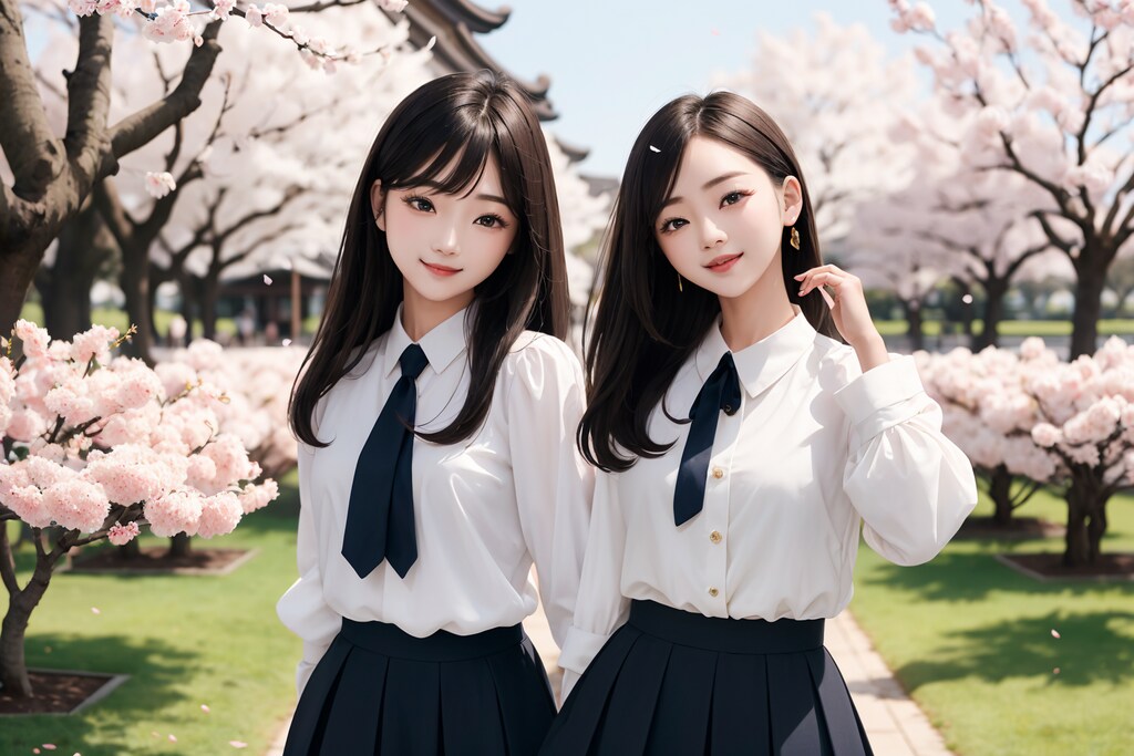 花見に来た🌸