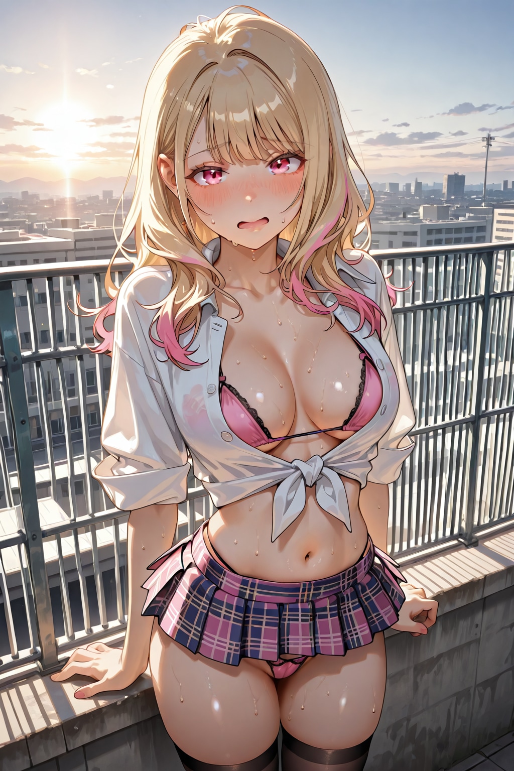 アメスクも夏の暑さには勝てない