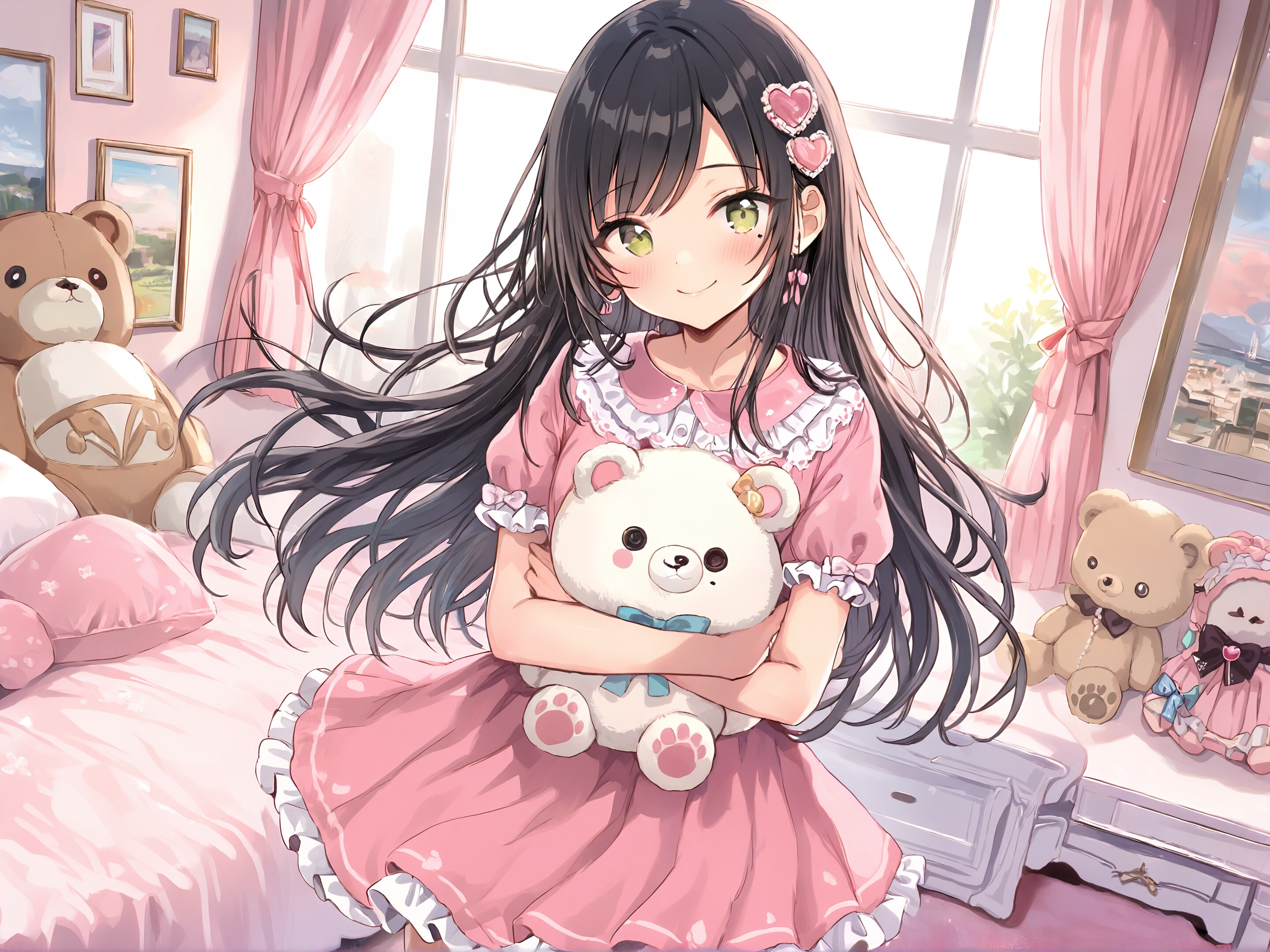 ぬいぐるみ沢山の部屋