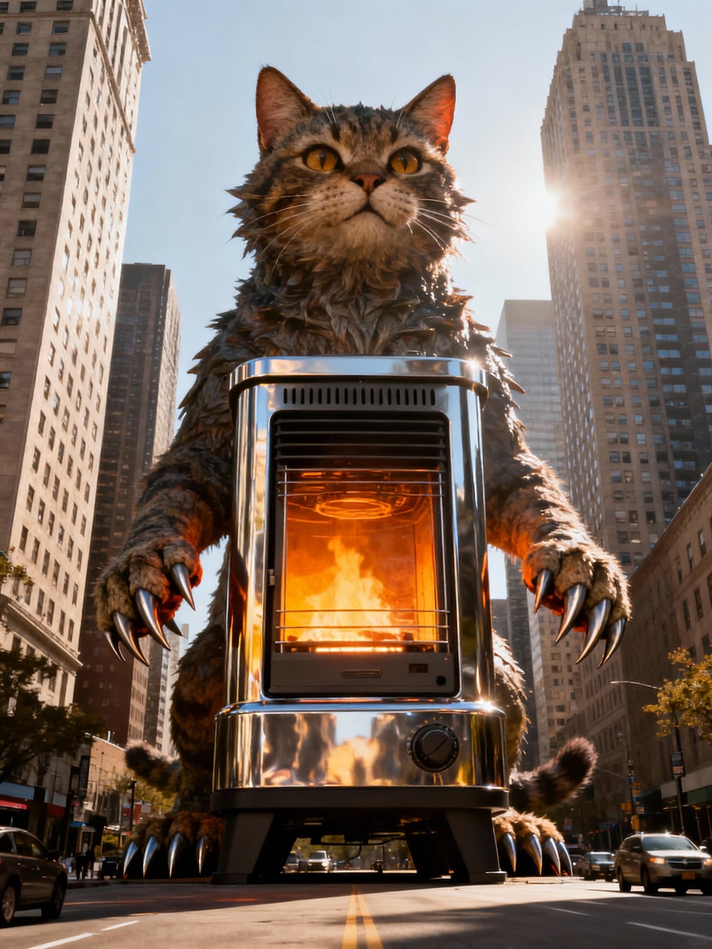 巨大猫型怪獣『アッタケーニャ』