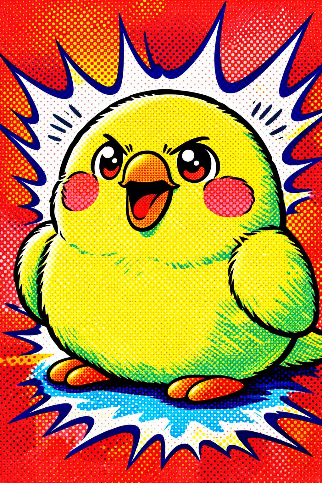 ポップアートインコ