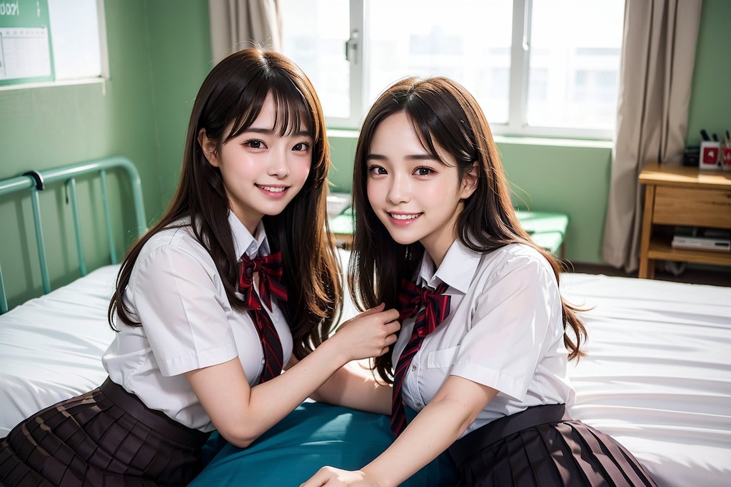 保健室でいちゃいちゃ05