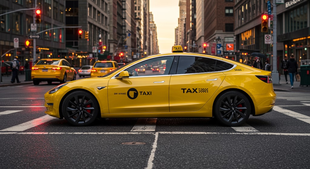 テスライエロータクシー