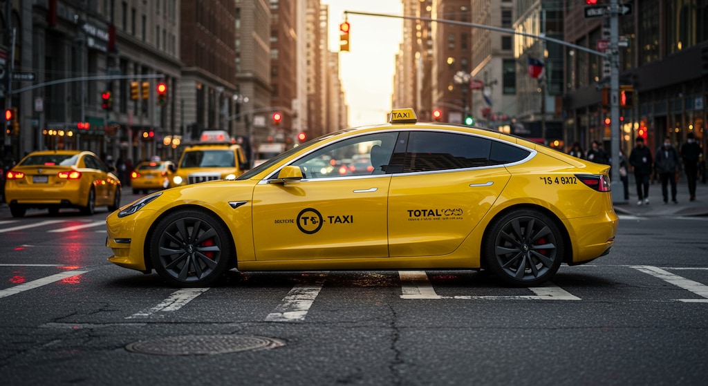 テスライエロータクシー