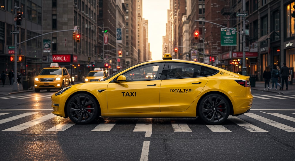 テスライエロータクシー