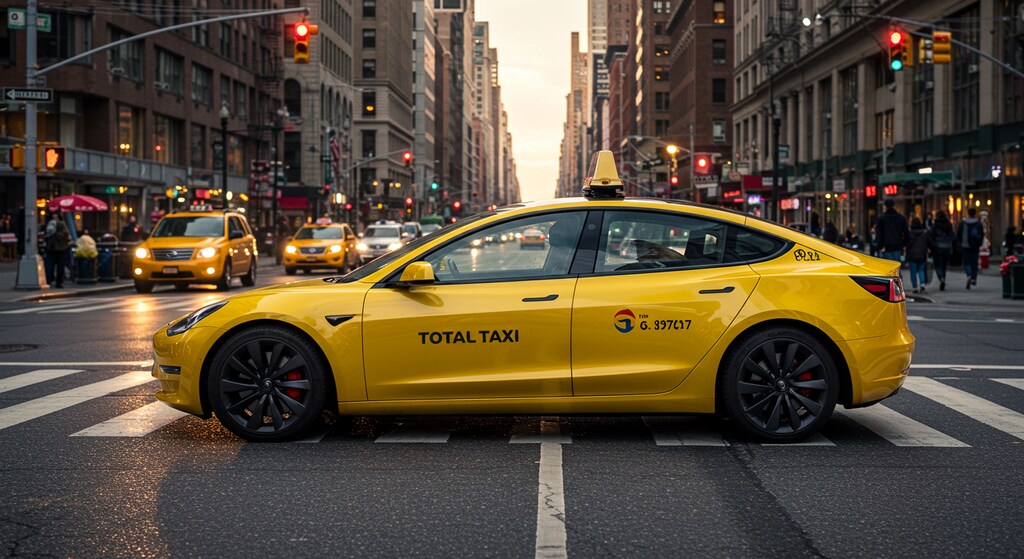 テスライエロータクシー