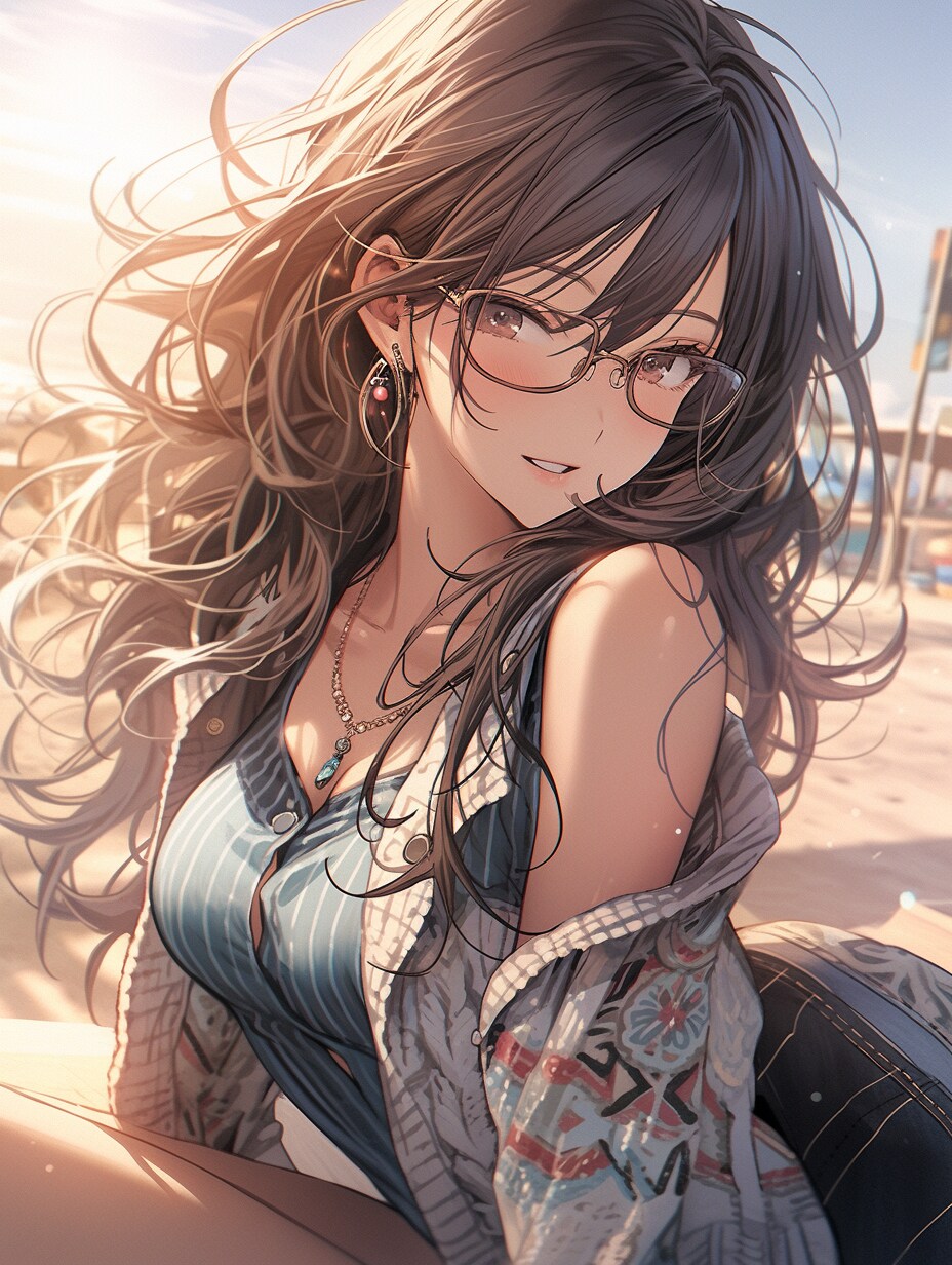 風が気持ちいいね。