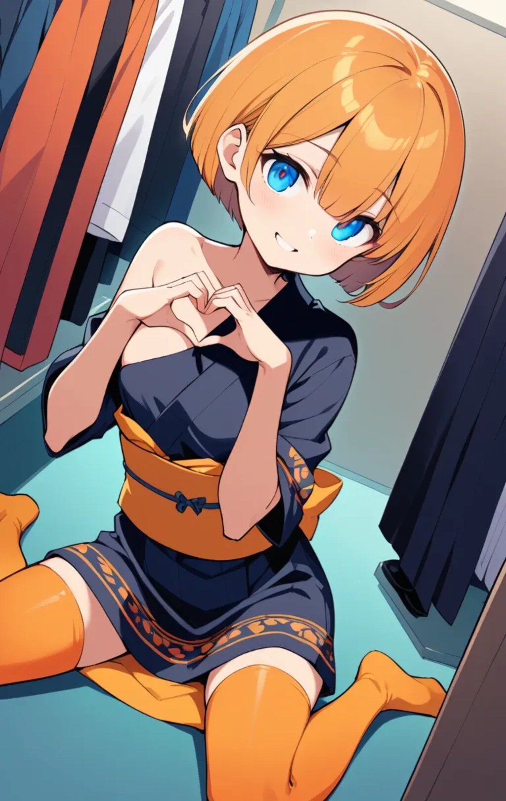 『夏だ！　浴衣だ！　ニーソだ！』inガリア。