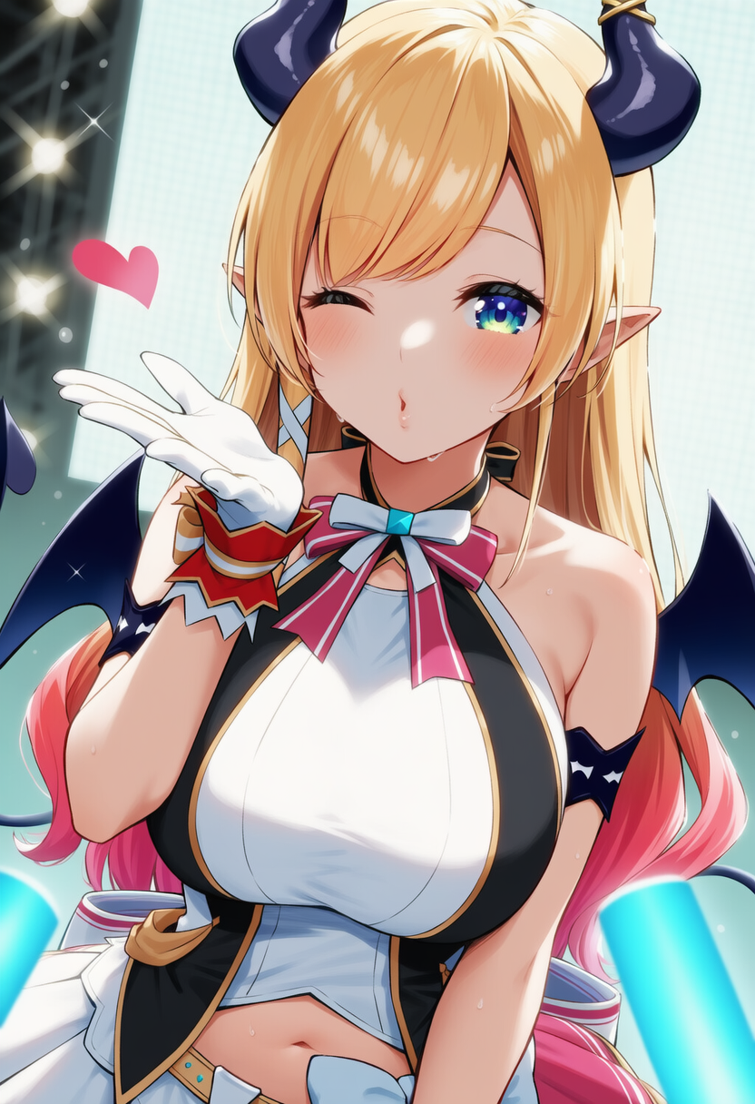 っちゅ♡（癒月ちょこ） | の人気AIイラスト・グラビア