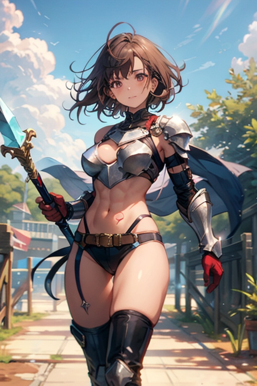 蛮族の戦士の勝負服