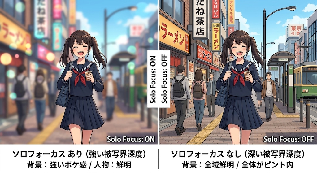 ソロフォーカスについて