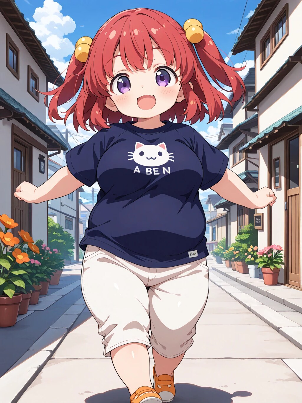 朝の住宅街7