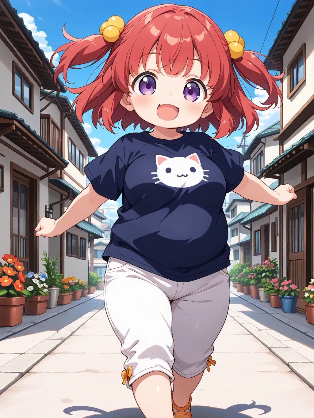 朝の住宅街7