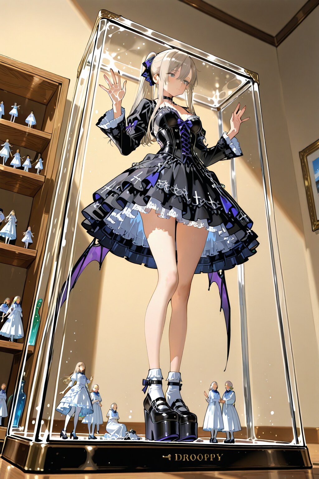 【企画：ゴシック】等身大ゴスロリフィギュア