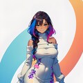 紅白ニットセーターギャルズ 11枚目