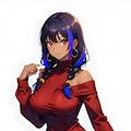 紅白ニットセーターギャルズ 4枚目