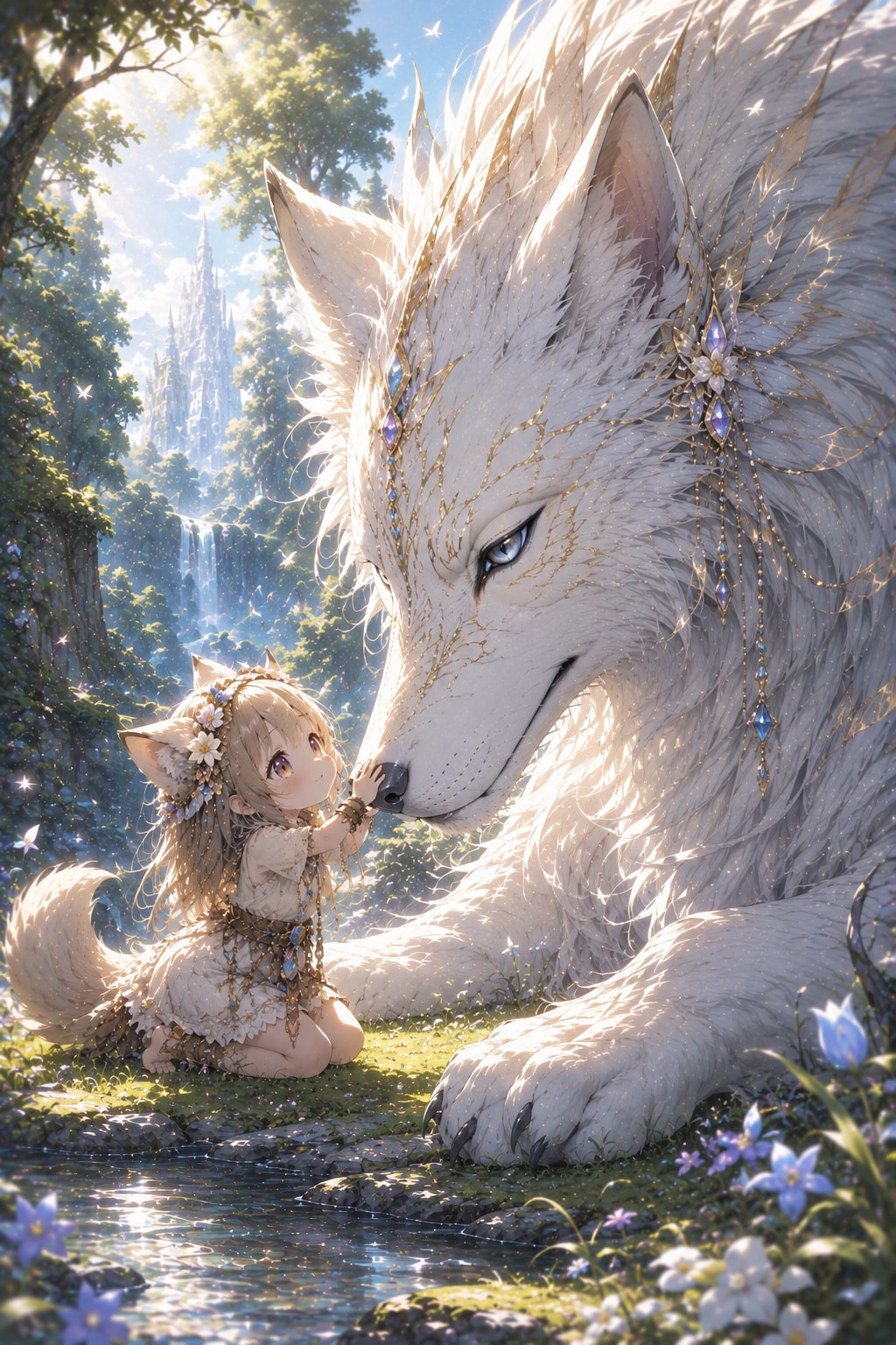 神獣とケモミミ | の人気AIイラスト・グラビア