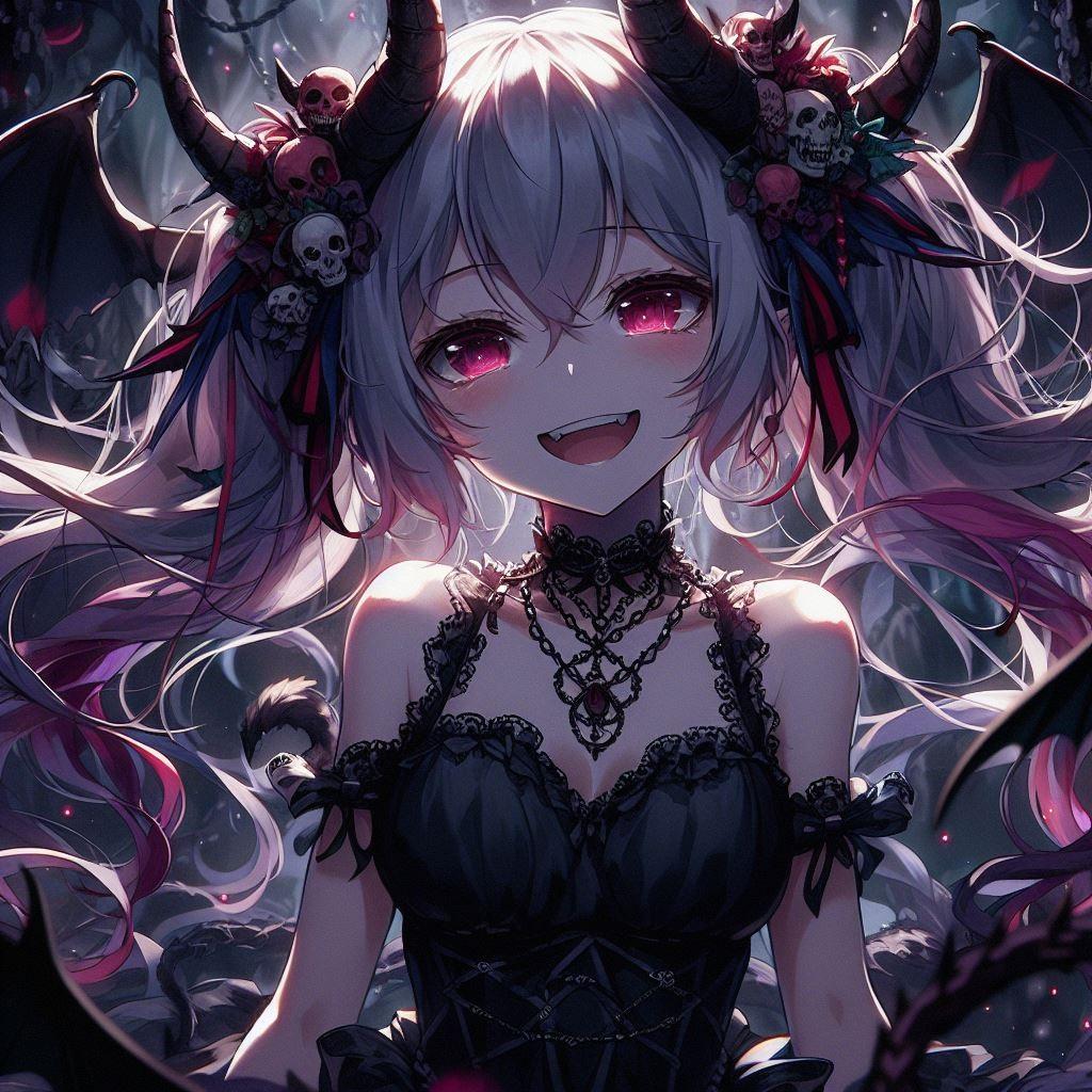 悪魔の笑み