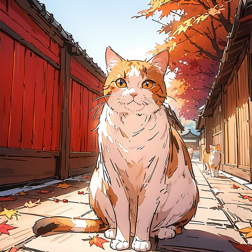 ぬこ様の市中見回り