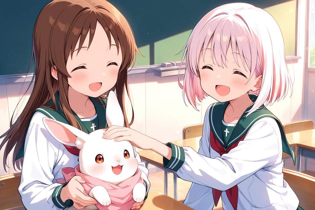 うさぎさんがやってきた