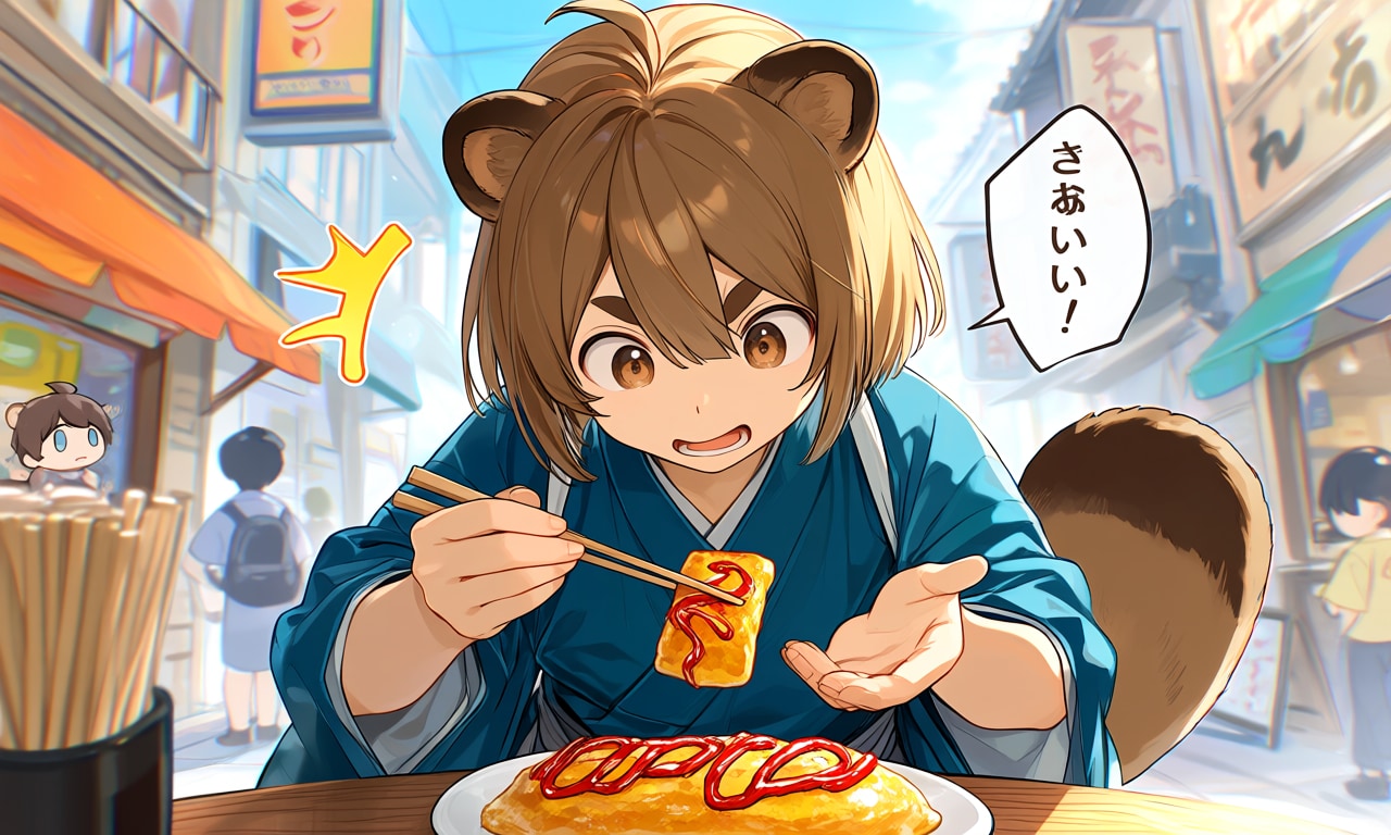 お好み焼きが来てくれない | の人気AIイラスト・グラビア