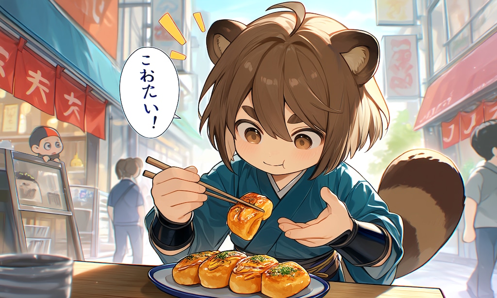 お好み焼きが来てくれない