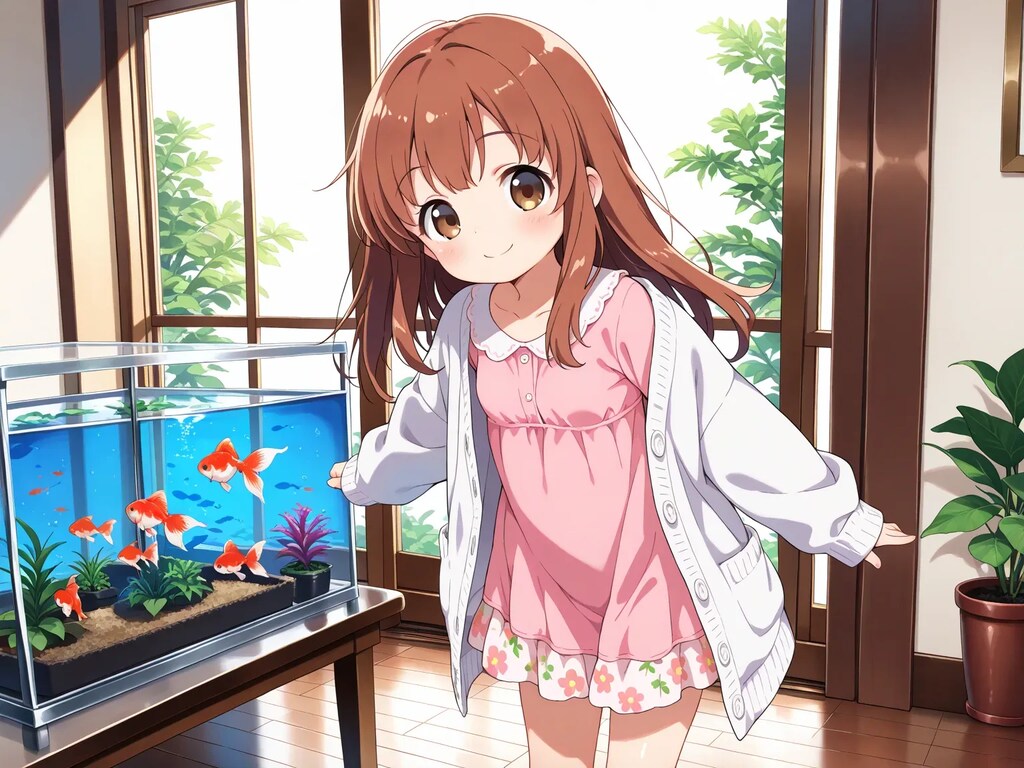 かえでちゃんとリビングルーム