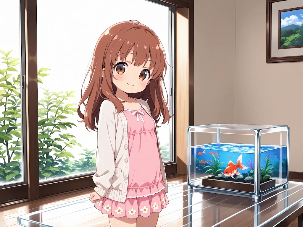 かえでちゃんとリビングルーム