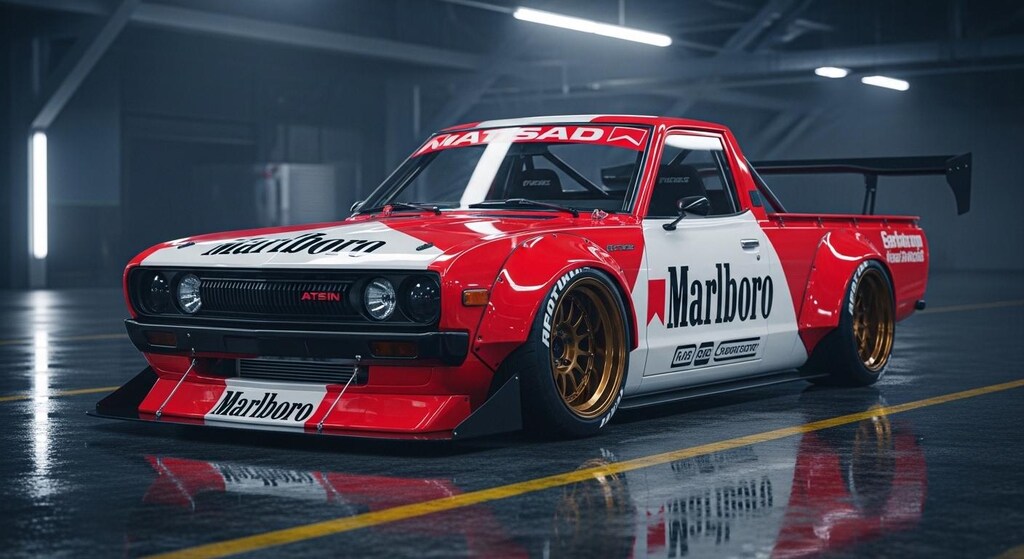 マルボロダットサントラックレーシングカー