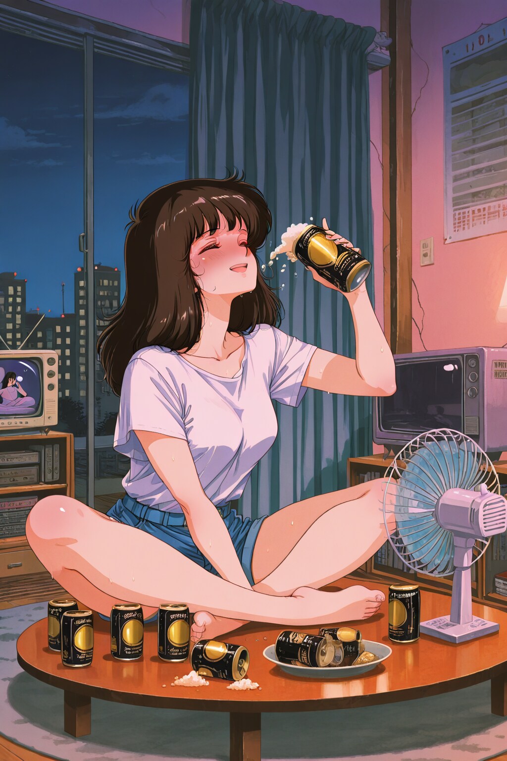 80年代の酔いどれお姉さん