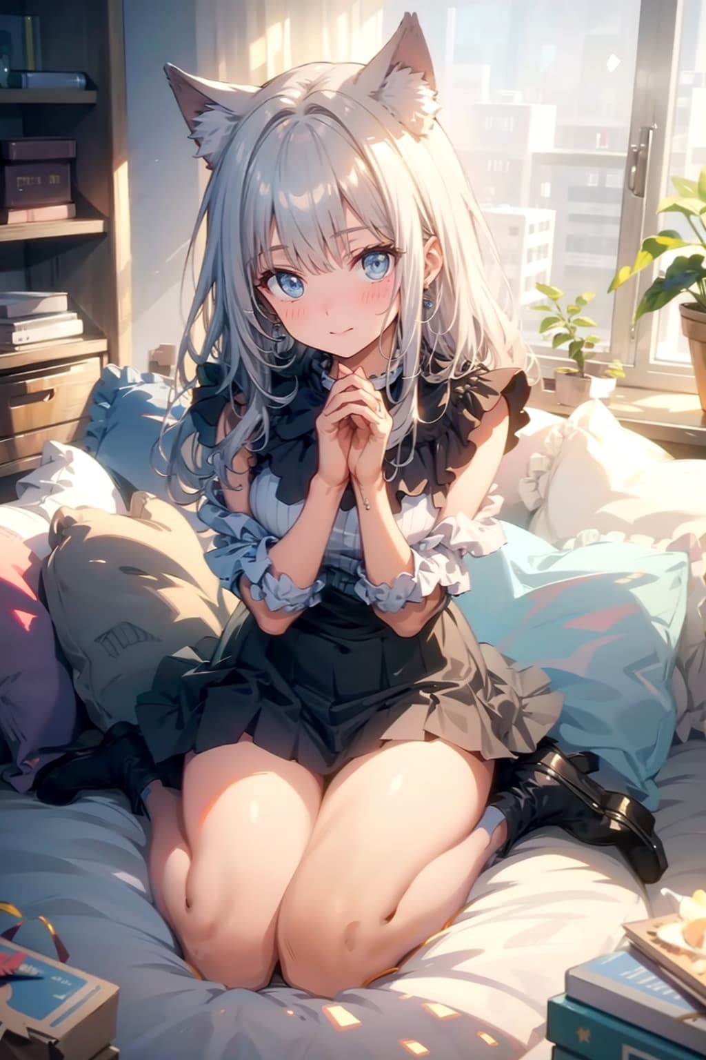 デレケモミミ少女 | の人気AIイラスト・グラビア